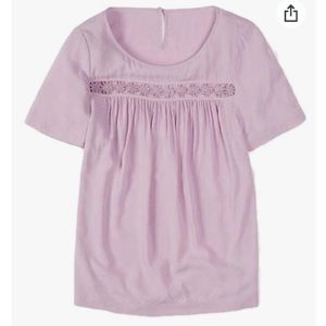 Boden | Lavendar Purple Daisy Tunic Top 8